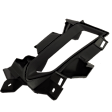 Front, Driver Side Fog Light Trim, Textured Black, 4 Cyl., 1.6L Engine