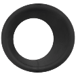 Front, Passenger Side Fog Light Trim, Black
