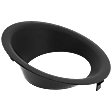 Front, Passenger Side Fog Light Trim, Black