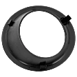 Front, Passenger Side Fog Light Trim, Black