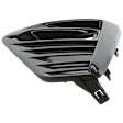 Front, Passenger Side Fog Light Trim, Black