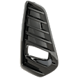 Front, Passenger Side Fog Light Trim, Black