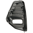 Front, Passenger Side Fog Light Trim, Black