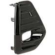 Front, Passenger Side Fog Light Trim, Black