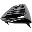Driver Side Fog Light Trim, Black