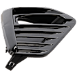 Driver Side Fog Light Trim, Black