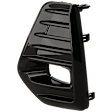 Driver Side Fog Light Trim, Black