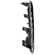 Driver Side Fog Light Trim, Black