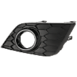Front, Passenger Side Fog Light Trim, Black, For Models with Midnight Special Edition