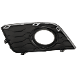 Front, Passenger Side Fog Light Trim, Black, For Models with Midnight Special Edition