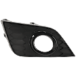Front, Driver Side Fog Light Trim, Black, For Models with Midnight Special Edition