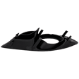 Front, Passenger Side Fog Light Trim, Textured Black