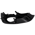 Front, Passenger Side Fog Light Trim, Textured Black