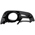 Front, Driver Side Fog Light Trim, Textured Black