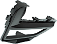 Front, Passenger Side Fog Light Trim, Primed, Except Hybrid Model