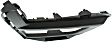 Front, Passenger Side Fog Light Trim, Primed, Except Hybrid Model