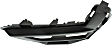 Front, Driver Side Fog Light Trim, Primed, Except Hybrid Model