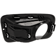 Front, Passenger Side Fog Light Trim, Textured Black, Except Platinum Reserve Model