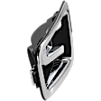 Front, Passenger Side Fog Light Trim, Textured Black, Except Platinum Reserve Model