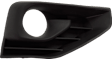 Front, Passenger Side Fog Light Trim, Textured Black, 6 Cyl., 3.5L Engine