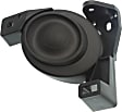Front, Driver Side Fog Light Cover, Textured Black
