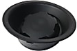 Front, Passenger Side Fog Light Cover, For Models with Steel Bumper, Black