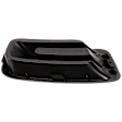Front, Passenger Side Fog Light Cover, Textured Black