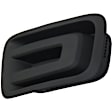 Front, Driver Side Fog Light Cover, Textured Black