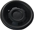 Front, Passenger Side Fog Light Cover, Textured Black