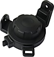 Front, Passenger Side Fog Light Cover, Black