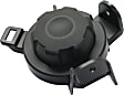 Front, Passenger Side Fog Light Cover, Black