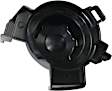 Front, Driver Side Fog Light Cover, Black