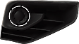 Front, Passenger Side Fog Light Cover, Textured, 6 Cyl., 3.5L Engine