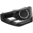 Front, Driver Side Fog Light Cover, Textured, 6 Cyl., 3.5L Engine