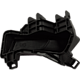 Front, Driver Side Fog Light Cover, Textured Black, 4 Cyl., 1.6L Engine