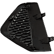 Front, Passenger Side Fog Light Cover, Black, 6 Cyl., 3.5L Engine