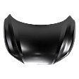 Hood, Steel, Black