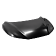 Hood, Steel, Black