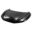 Hood, Steel, Black