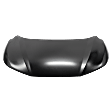 Hood, Steel, Black