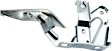 Driver Side Hood Hinge, 4 Cyl., 1.6L Engine