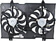 OE Replacement Radiator Fan, 2.0L, 4Cyl, Dual fan
