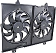 OE Replacement Radiator Fan, 2.0L, 4Cyl, Dual fan