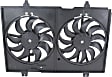 OE Replacement Radiator Fan, 2.0L, 4Cyl, Dual fan