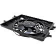 OE Replacement Radiator Fan, 1.6L, 4Cyl, Single fan