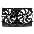OE Replacement Radiator Fan, 2.5L, 4Cyl, Dual fan