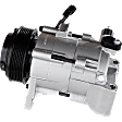 2010 Nissan Maxima - A/C Compressor, With Clutch, 7-Groove Pulley, 6 Cyl 3.5L