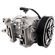 2008 Nissan Altima - A/C Compressor, GAS, 6 Groove; Dcs171C; Recommend Replacing Compressor Harness; Use 1712339, With Clutch, 6-Groove Pulley, 4 Cyl 2.5L