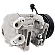 2008 Nissan Altima - A/C Compressor, GAS, 6 Groove; Dcs171C; Recommend Replacing Compressor Harness; Use 1712339, With Clutch, 6-Groove Pulley, 4 Cyl 2.5L