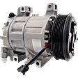 A/C Compressor, With Clutch, 6-Groove Pulley, 2.5L, 4Cyl